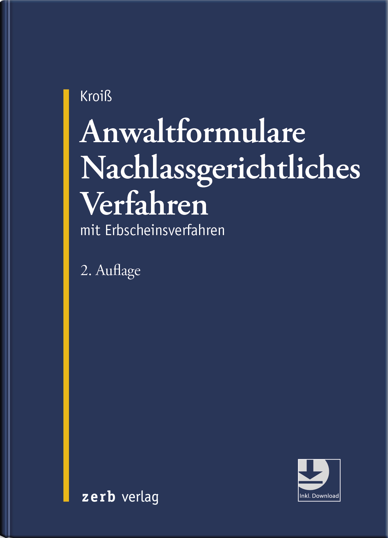 Anwaltformulare Nachlassgerichtliches Verfahren | Zerb Verlag ...